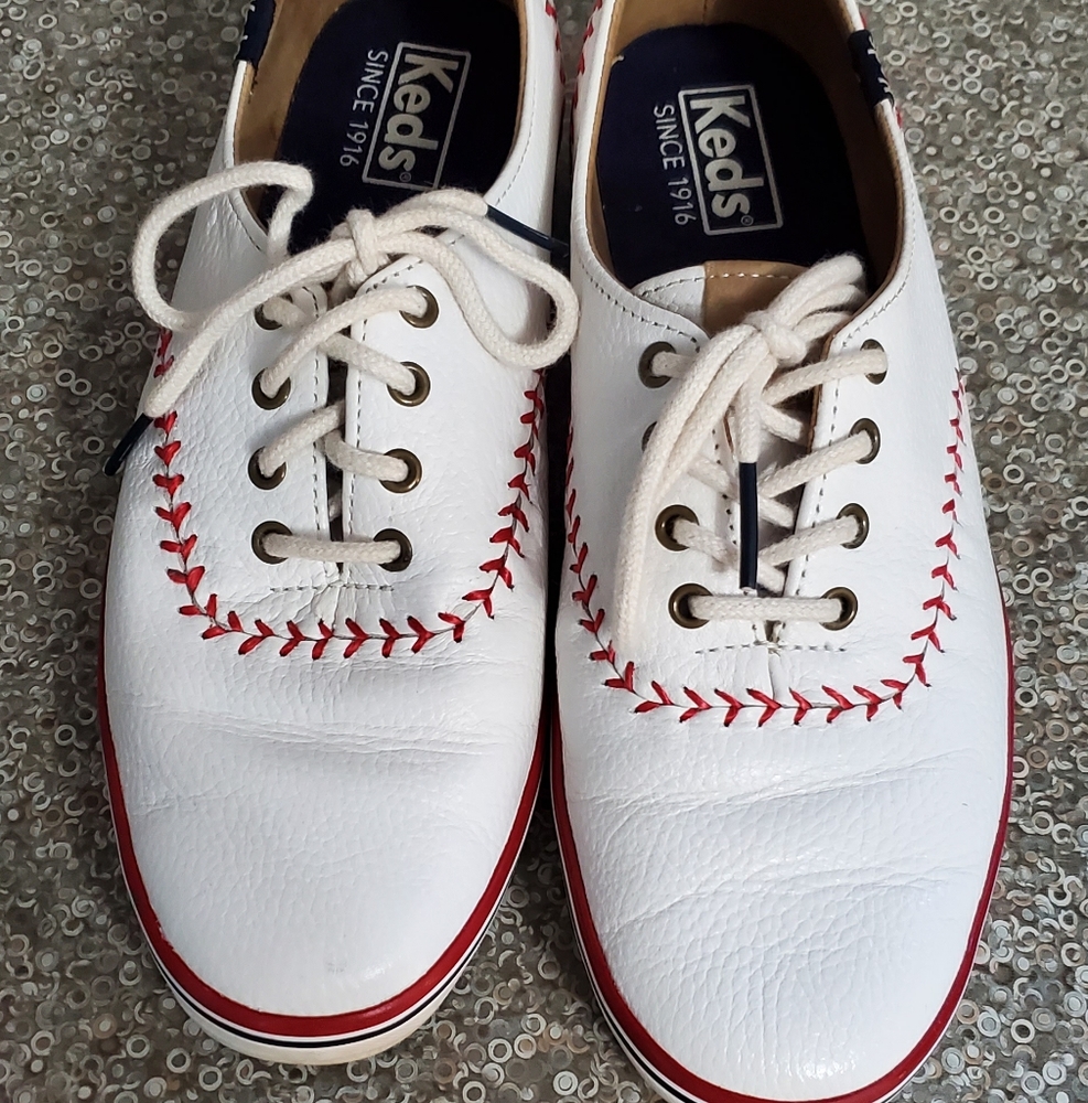 Keds Championship Baseball Leather Sneakers